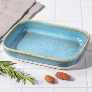 Керамическая формочка для запекания Астейн 13*9 см, 140 мл, бирюзовая Koopman фото 3