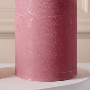 Светодиодная свеча с имитацией пламени Аревалло 10 см, розовая, батарейка Peha (Пеха) фото 4