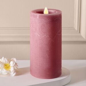 Светодиодная свеча с имитацией пламени Аревалло 15 см, розовая, батарейка (Peha, Нидерланды). Артикул: RC-20460