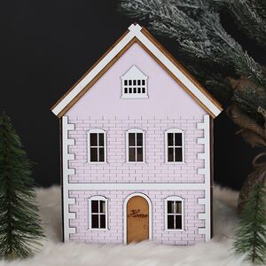 Декоративный домик Женева 23 см (Christmas Apple, Россия). Артикул: РЯ-104/201050-3