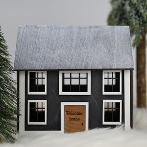 Декоративный домик Честер 17 см (Christmas Apple, Россия). Артикул: РЯ-105/201087-2