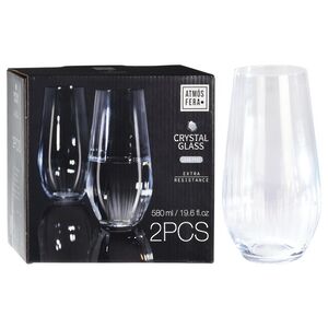 Стакан для воды Лиастольф 580 мл, 2 шт, стекло Koopman фото 4