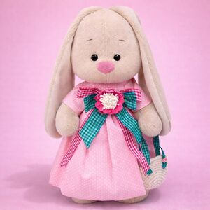 Мягкая игрушка Зайка Ми Розовая Дымка 32 см коллекция Модная История