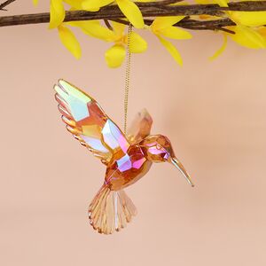 Елочная игрушка Колибри Солнечный Янтарь 10 см (Kurts Adler, Нидерланды). Артикул: T1509LB