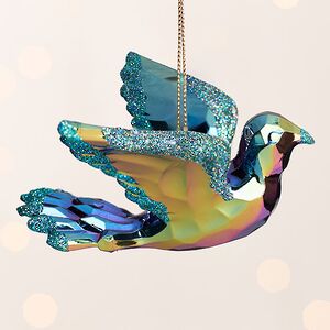 Елочная игрушка Радужный Голубь 6 см