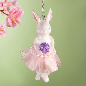 Подвесное украшение Зайка Бетти - Вестница Пасхи 9 см