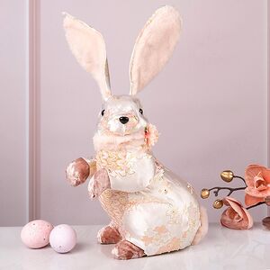 Декоративная фигура Пасхальный Кролик Флори 37 см (Goodwill, Бельгия). Артикул: TE20002