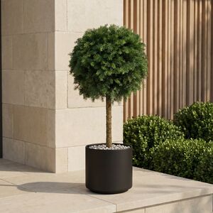 Искусственная Туя-шар на ножке 115 см, ЛИТАЯ 100% ElkaDe (ЕлкаДе) фото 1