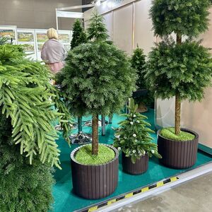 Искусственная Туя-шар на ножке 115 см, ЛИТАЯ 100% ElkaDe фото 8