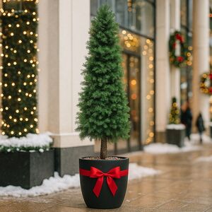 Искусственная Туя на ножке 150 см, ЛИТАЯ 100% ElkaDe фото 6