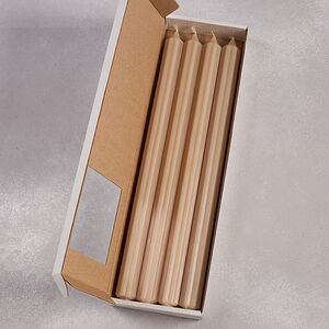 Высокие свечи 30 см Астерия топленое молоко, 4 шт Candleslight (Кэндлслайт) фото 4