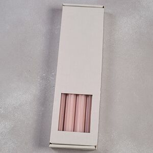 Высокие свечи 30 см Астерия розовые пудровые, 4 шт Candleslight фото 4