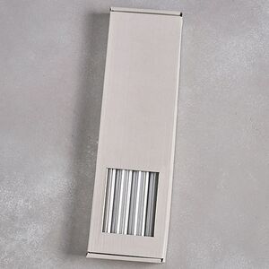 Высокие свечи 30 см Астерия серебряные, 4 шт Candleslight (Кэндлслайт) фото 4