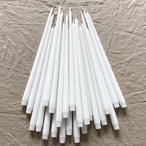 Высокая свеча 42 см Андреа белая (Candleslight, Россия). Артикул: вс-42-8