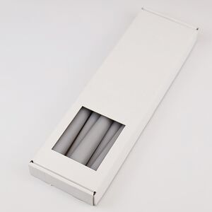 Высокие свечи 30 см Андреа Вельвет серые, 5 шт Candleslight (Кэндлслайт) фото 7