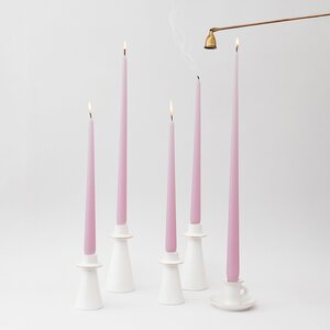 Высокая свеча 40 см Андреа Velvet вересковая
