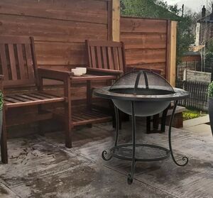Костровая чаша со столом Terra 58*44 см Koopman фото 4