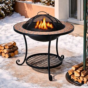 Костровая чаша со столом Terra 58*44 см Koopman фото 7