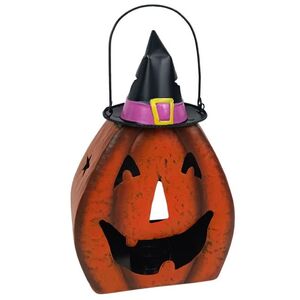 Декоративный подсвечник Тыква - Terrify Night 23 см (Due Esse Christmas, Италия). Артикул: XHW24002301