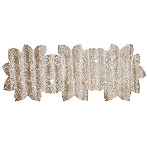 Дорожка на стол Decoro Foglie 91*33 см золотая (Due Esse Christmas, Италия). Артикул: XNA24018081