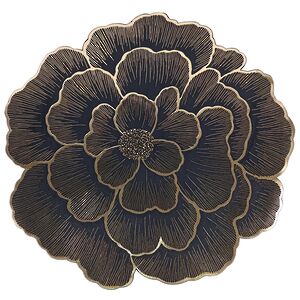 Сервировочные салфетки Lussuoso 38 см черные, 4 шт (Due Esse Christmas, Италия). Артикул: XNA25000031-набор