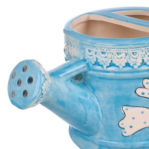Декоративная лейка Фрателли Конигли 22*12 см голубая Due Esse Christmas (Ду Эссе Кристмас) фото 5