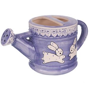 Декоративная лейка Фрателли Конигли 22*12 см фиолетовая Due Esse Christmas (Ду Эссе Кристмас) фото 3