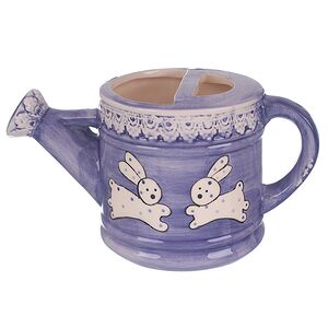 Декоративная лейка Фрателли Конигли 22*12 см фиолетовая Due Esse Christmas (Ду Эссе Кристмас) фото 2