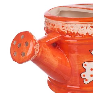 Декоративная лейка Fratelli Conigli 22*12 см оранжевая Due Esse Christmas фото 4