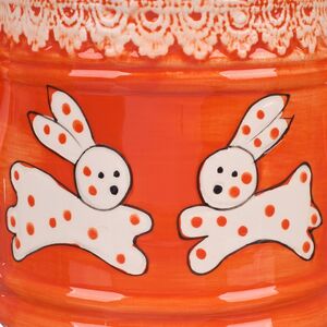 Декоративная лейка Fratelli Conigli 22*12 см оранжевая Due Esse Christmas фото 5