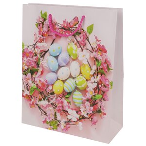 Подарочный пакет Easter Cherry 25*20 см (Due Esse Christmas, Италия). Артикул: XPA15000611-1