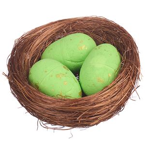 Пасхальное украшение Гнездо Green Egg 7 см