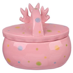 Конфетница Friendly Bunny 17*15 см розовая Due Esse Christmas фото 5