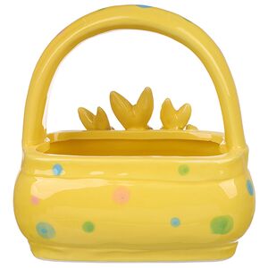 Конфетница Three Bunny 15 см желтая Due Esse Christmas фото 6