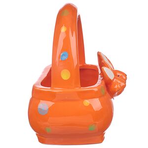 Конфетница Three Bunny 15 см оранжевая Due Esse Christmas фото 5