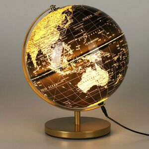 Декоративный глобус с подсветкой Мошлайн 31 см, 4 теплых белых LED ламп (Koopman, Нидерланды). Артикул: XX8120160