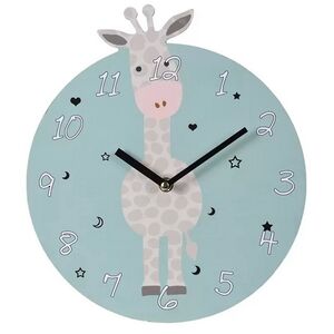 Детские настенные часы Жираф 28 см (Koopman, Нидерланды). Артикул: Y36400600-3