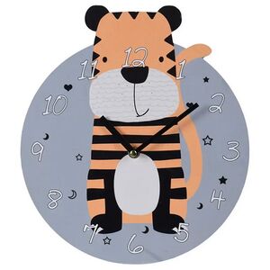 Детские настенные часы Тигренок 28 см (Koopman, Нидерланды). Артикул: Y36400600-4
