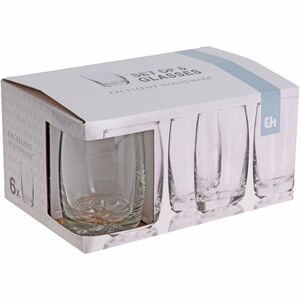 Набор стаканов для воды Waterfall 6 шт, 250 мл, стекло Koopman фото 4
