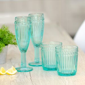 Стакан для воды Шамберте 270 мл бирюзовый, стекло Koopman фото 5
