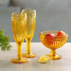 Креманка Шамберте 300 мл янтарно-желтая, стекло Koopman фото 7