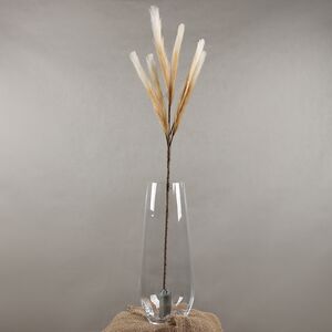 Светящаяся ветка для декора Моника 90 см кремовая, теплые белые LED лампы, таймер, на батарейках Koopman (Купман) фото 8