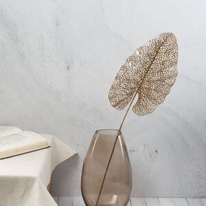 Декоративный лист Ажурная Калатея 67 см золотой Koopman фото 3