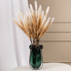 Светящаяся ветка для декора Monike White 90 см, теплые белые LED лампы, таймер, на батарейках