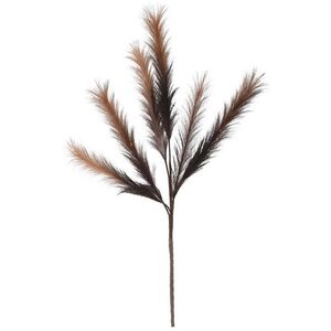 Светящаяся ветка для декора Моника 90 см шоколадная, теплые белые LED лампы, таймер, на батарейках Koopman (Купман) фото 9