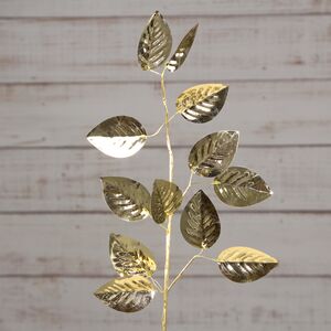 Декоративная ветка Дель Боске 67 см золотая (Koopman, Нидерланды). Артикул: YZH500540