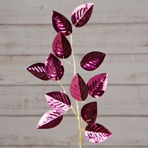 Декоративная ветка Дель Боске 67 см бургунди (Koopman, Нидерланды). Артикул: YZH500570