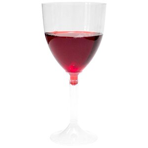 Одноразовые бокалы для вина Классик 200 мл 20 шт Снегурочка фото 4