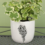 Декоративное кашпо Полынь 15*13 см, фарфор