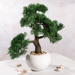 Искусственный бонсай Лиственница 37 см